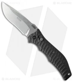 HTM Gun Hammer Bowie Automatic Knife (3.5" Stonewash)
