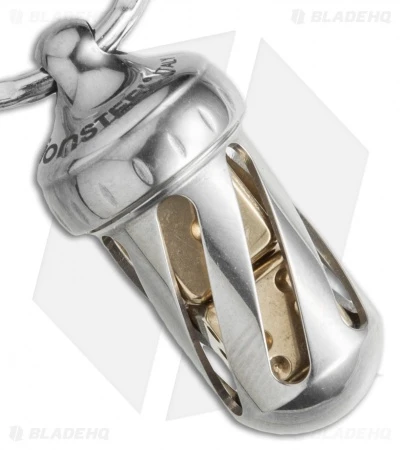 LionSteel Acorn Dice Keychain (Brass) DDOT - Image 2