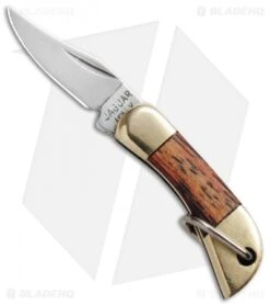 Maserin Mignon Miniature Slip Joint Knife Wood (0.51" Satin) 699/T