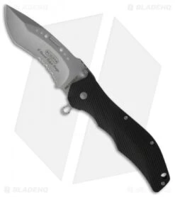 Meyerco Maxx-Q Spring Assisted Knife G-10 (3.25" Bead Blast Serr)