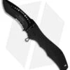 Meyerco Maxx-Q Spring Assisted Knife G-10 (3.25" Black Serr)