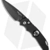 Pro-Tech Lerch TR-5 Skull Custom Spring Assisted Knife Black (3.25" Black) SA.70