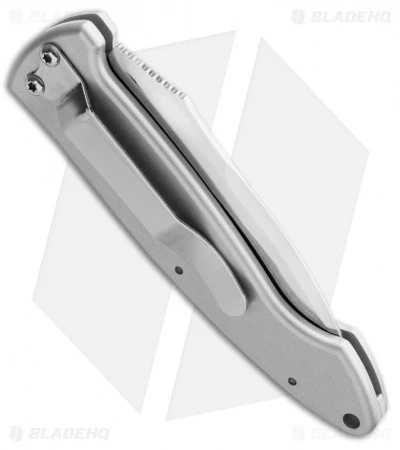 Randall King Custom Tsavo Wraith Automatic Knife Awabi Shell (3.125" Mirror) - Image 2