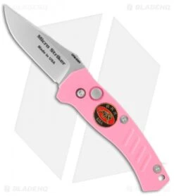 Randall King Micro Striker Pink Automatic Knife (2" Bead Blast Plain)
