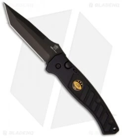 Randall King Tactical Large Swift Striker I Auto Tanto Knife (3.9" Black Plain)