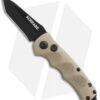 Schrade Mini Extreme Survival Tanto Automatic Knife Tan (2.5" Black) SC60MBRT