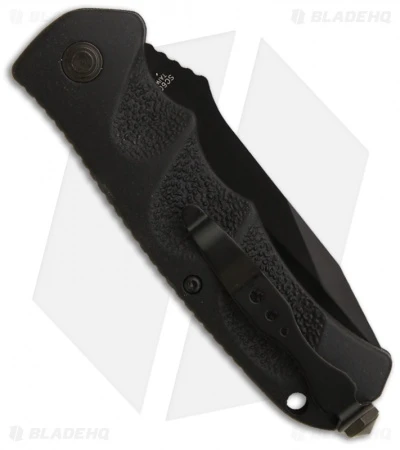 Schrade Extreme Survival Tanto Automatic Knife (3.25" Black) SC60BT - Image 2