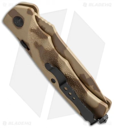 Schrade Extreme Survival Tanto Automatic Knife (3.25" Desert Camo) SC60DT - Image 3