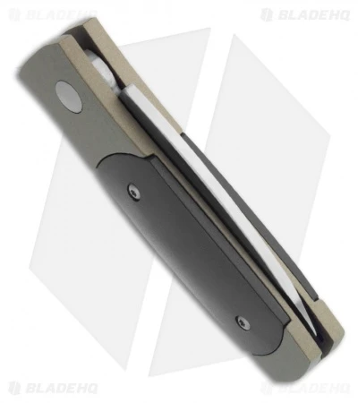 Schrade SMEDY Automatic Knife Gray/Black (2.5" Satin) - Image 2