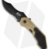 Smith & Wesson Desert MAGIC Spring Assisted Knife (3" Black Serr) SWMP1BSD