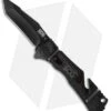 SOG Trident Elite Tanto Spring Assisted Knife (3.7" Black) TF104
