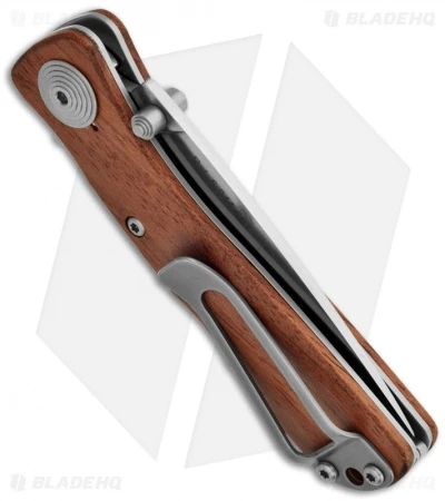 SOG Twitch II Wood Assisted Opening Gentleman's Knife (2.68" Satin) TWI-17 - Image 2