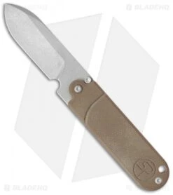 Serge Panchenko Bean Flipper Coyote G-10 (2" Tumbled)